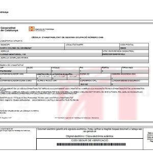 Trámite 2º documentación expediente